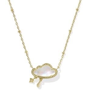 Kendra Scott Celeste Cloud Gold Short Pendant Necklace